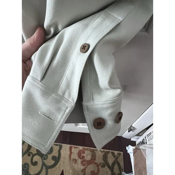 Tommy Bahama Bermuda Silk Shirt Mens XL Tan Button Front Casual Minimalist New - Picture 3 of 9